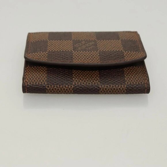 LOUIS VUITTON Damier Ebene Cuff Case M64681 LV Auth - Picture 6 of 16